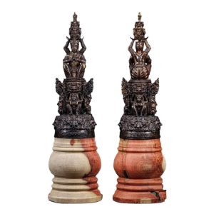 龍婆通/帕阿贊敦 2568 旭柯唷古-布查庫供奉型（黃銅薰黑）