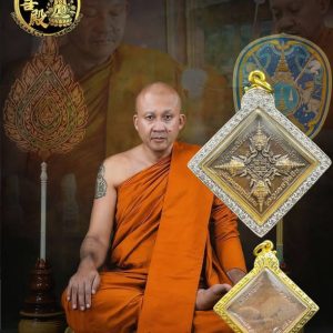 龍婆浸蘭·四面神牌·黑銅版本·義大利水鑽殼